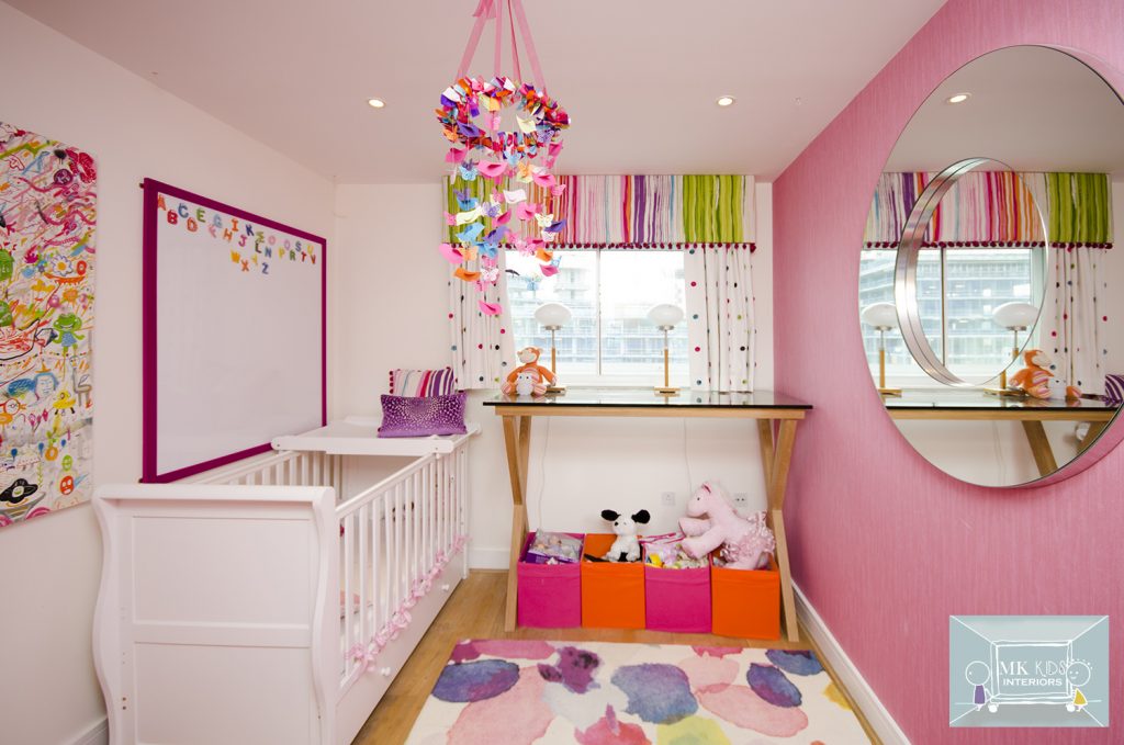 The most colourful nursery in London MK Kids Interiors