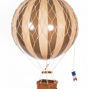 White Authentic Model Hot air balloon
