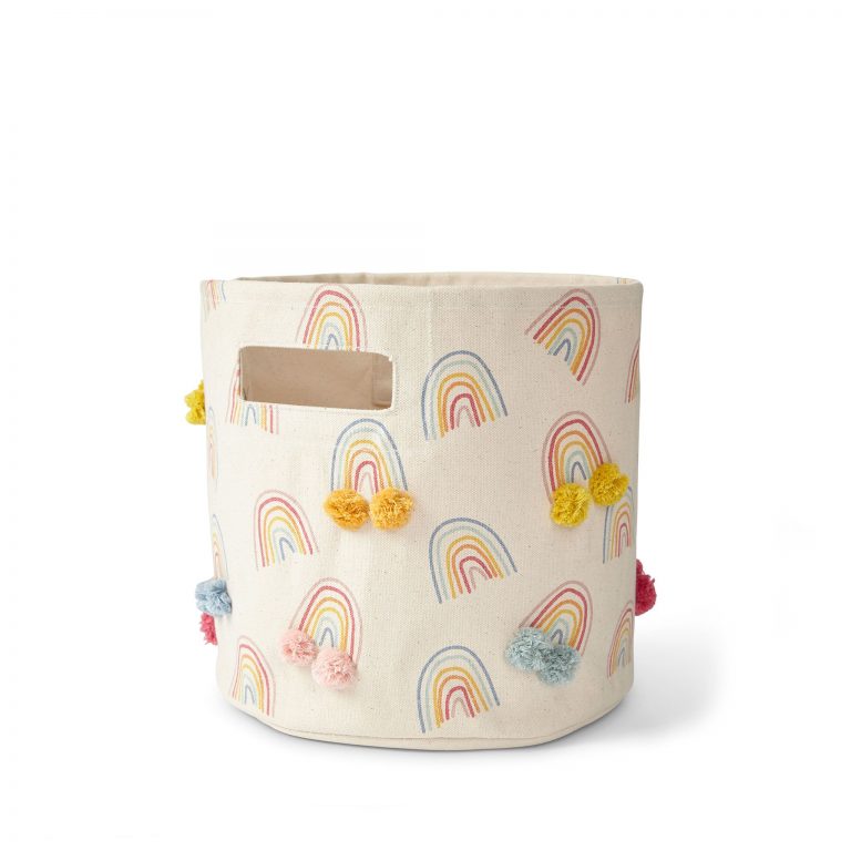 Pehr Pom Pom Pint Storage Bin- Blue main image 1