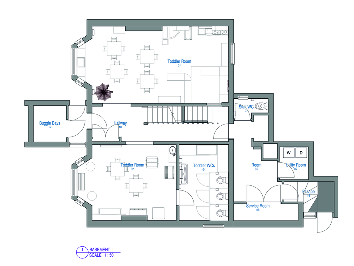 Little Pumpkins Day Nursery Design - East Croydon