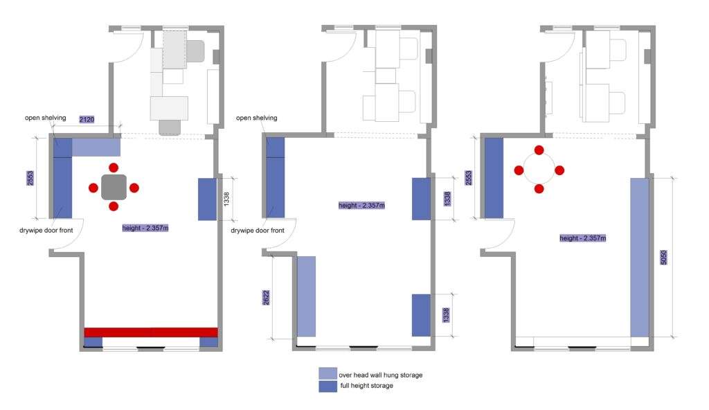 Club Petit Pierrot - Floor plan with dimensions-MK Kids INteriors