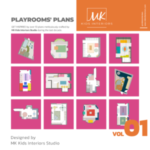 COVER-playroom- vol 1- kids playroom layouts by MK Kids Interiors