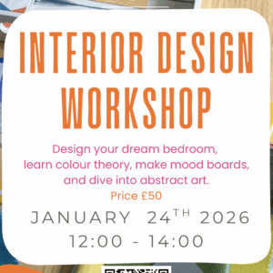 Kids Interior Design Workshop- 24th January 2026