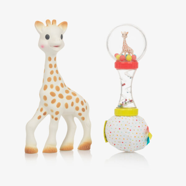 Sophie La Girafe - Baby Rattle Giraffe Gift Set - Image 2