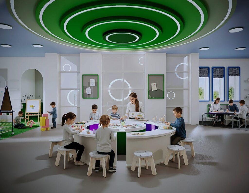 Inspire day nursery design-modular day nursery furniture- MK Kids Interiors