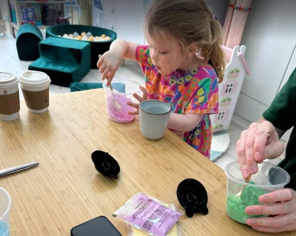 Bath Bomb Making Workshop at MK Kids Interiors
